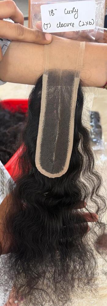 18 Inch Curly Wave Hair Closure