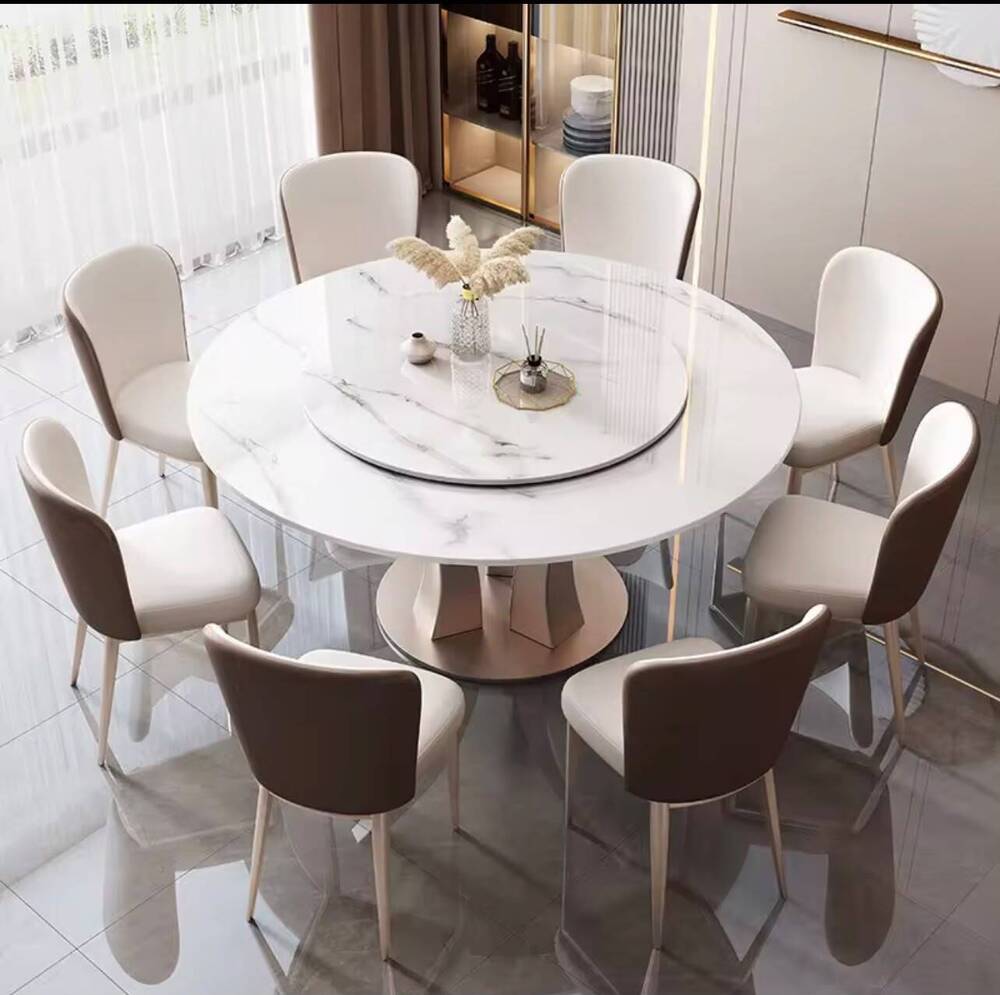Outdoor Light Blue Modern Dining Room Table And Chair