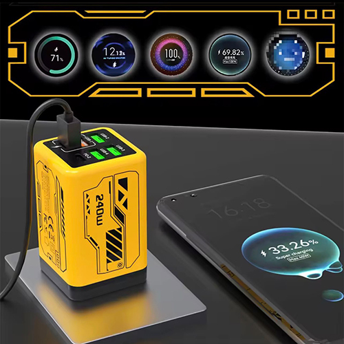 240W 6-Port GaN Charger