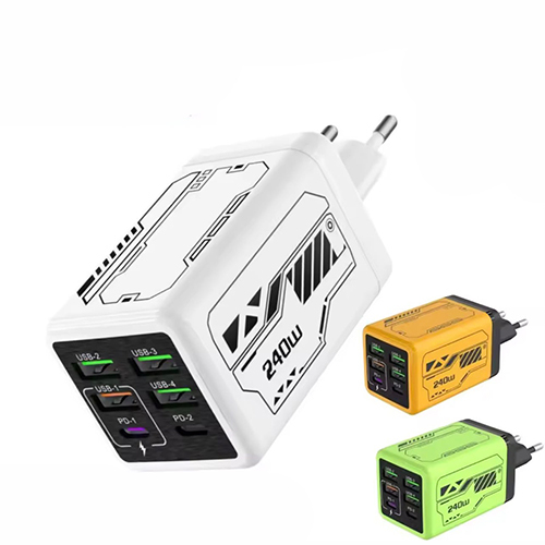 240W 6 Port Multi Device Fast Charger