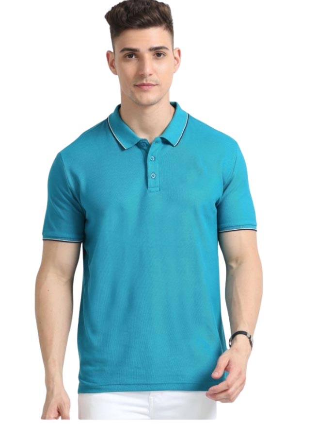 M11763 Mens Collar T-Shirts