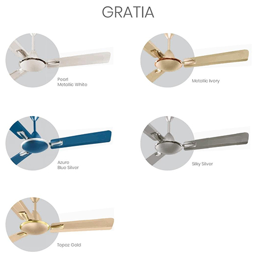 Gratia Decorative Ceiling Fan