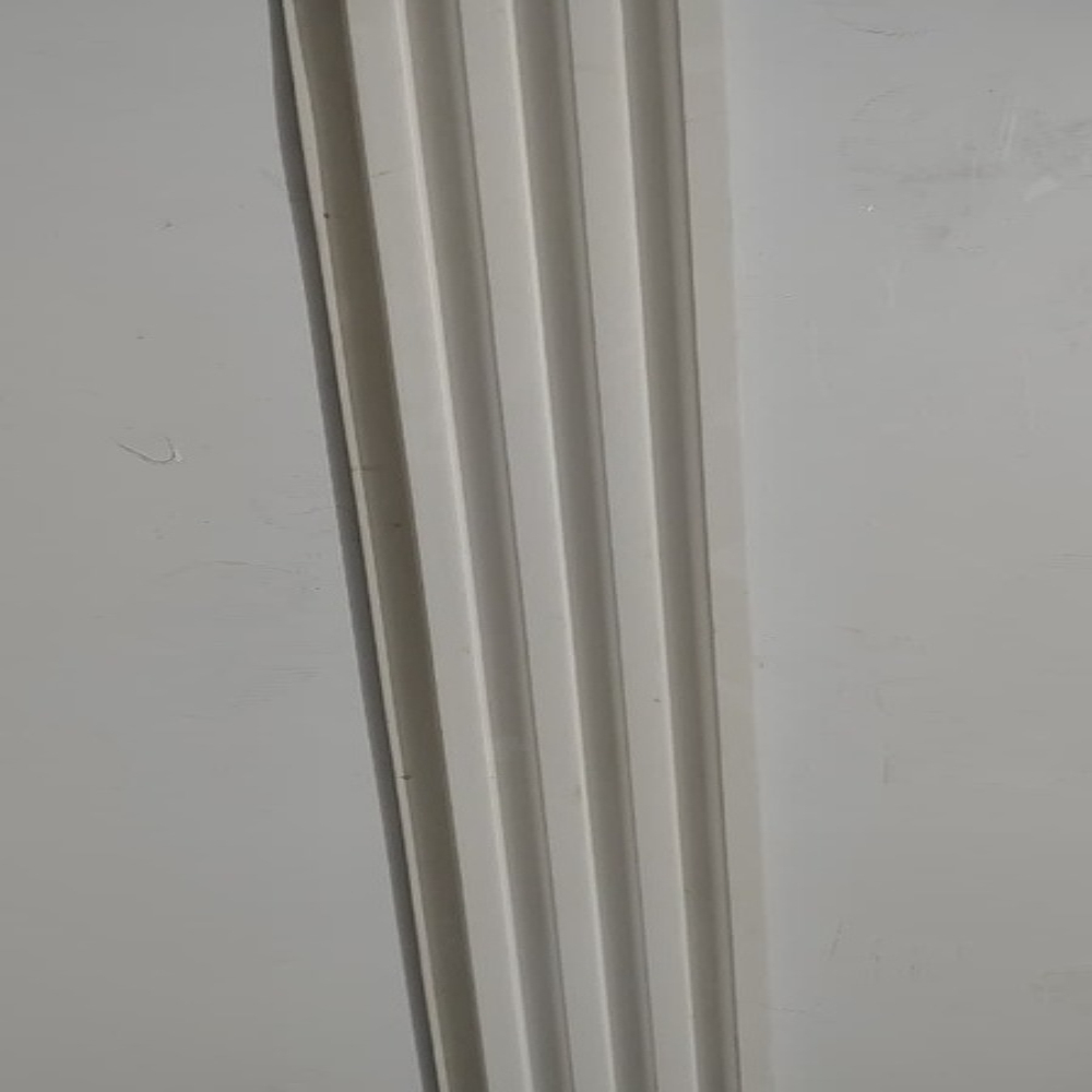 Arctic White Louver Panel