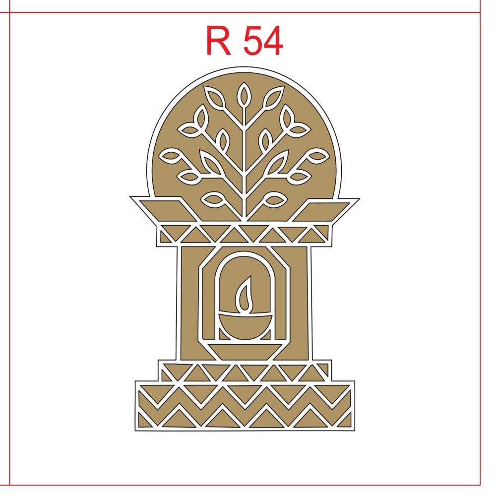 R 71 MDF Rangoli