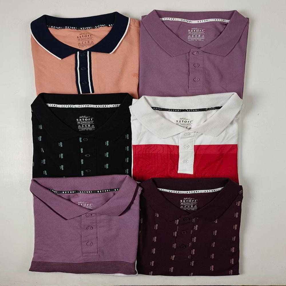 M11761 Mens PLUS SIZE Polos Assorted