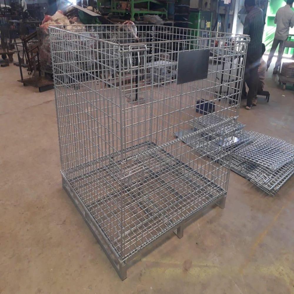 Wire Mesh Pallet - Power Source: Manual
