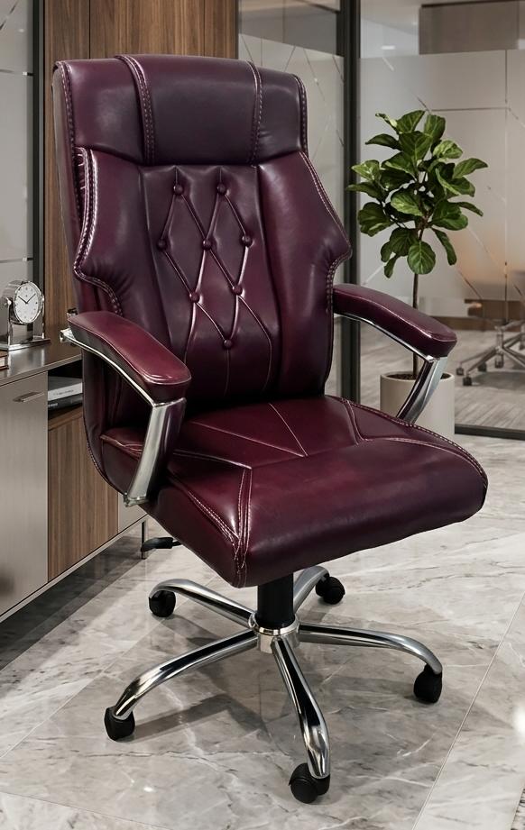 Executive Re Volving Chair - Color: Maroon