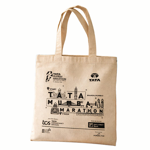 Cotton Bag - Capacity: 10-12 Liters (Approx.)