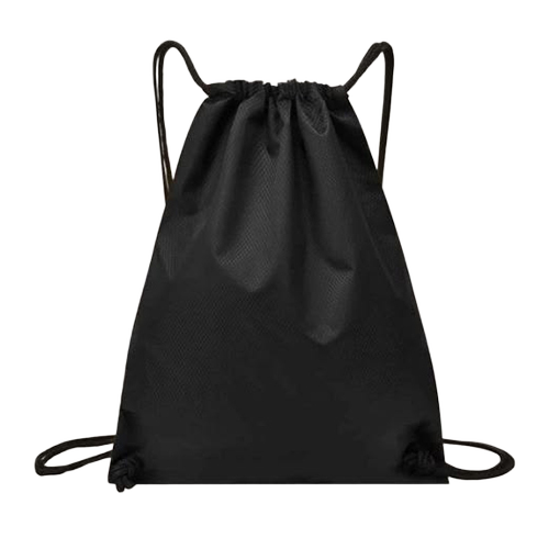 Black Backpack - Capacity: Approx. 12-15 Liters