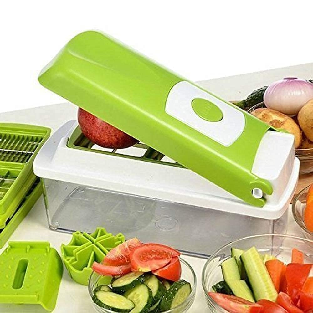 Vegetable Chopper With Multiple Blades