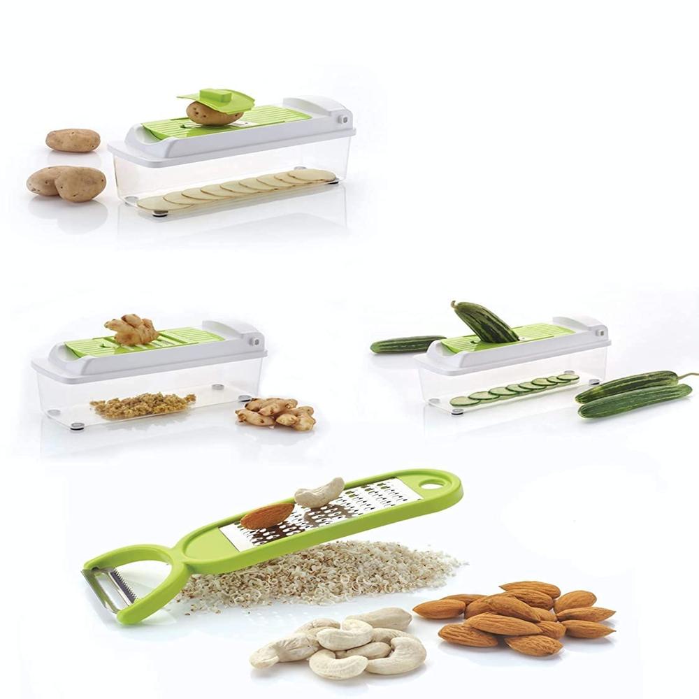Vegetable Chopper With Multiple Blades