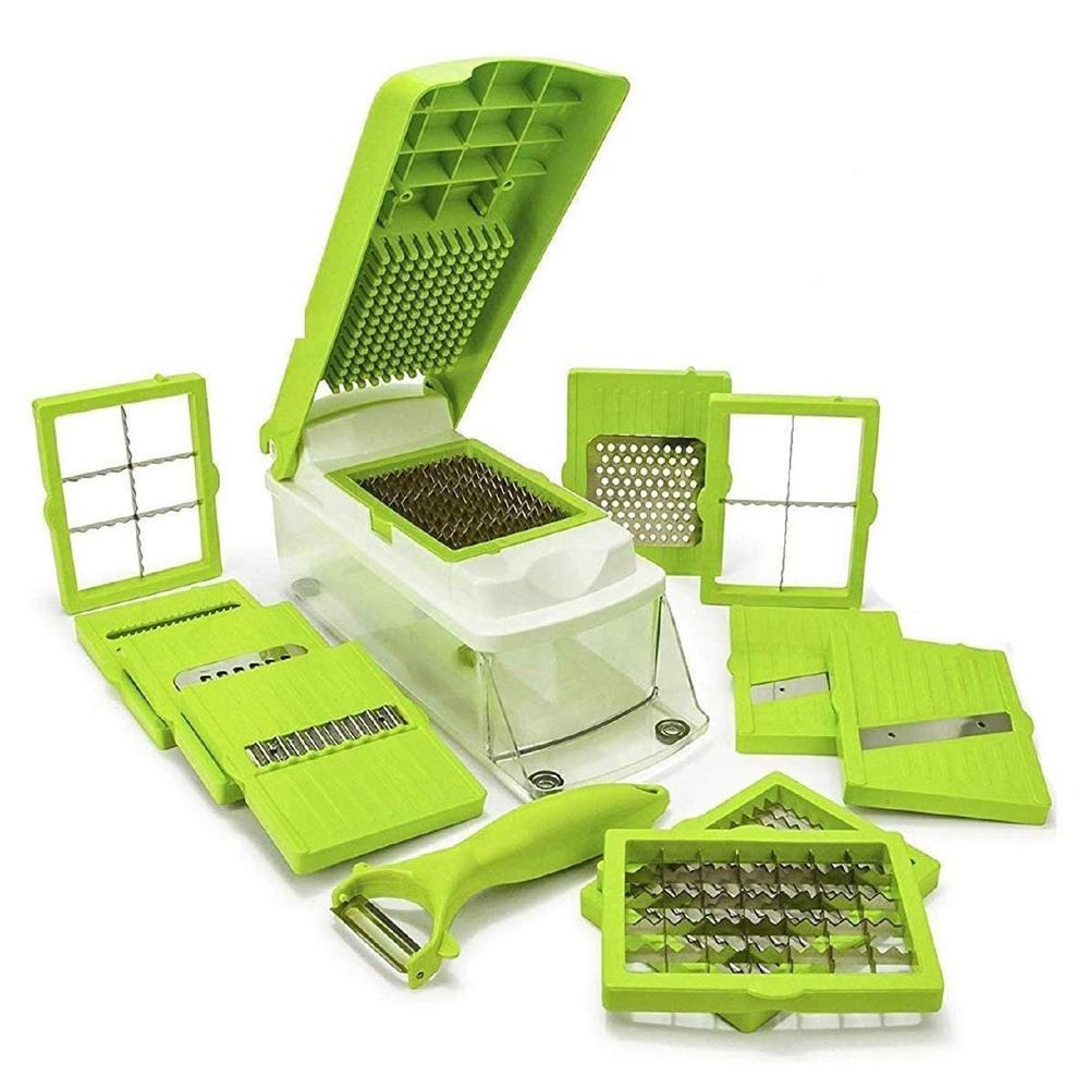 Vegetable Chopper With Multiple Blades