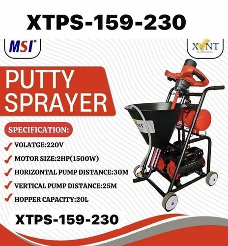 Wall Putty Spray Machine