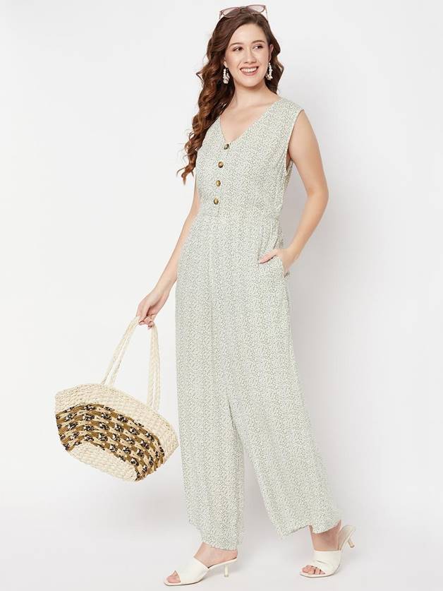 Ladies Printed Jumpsuit