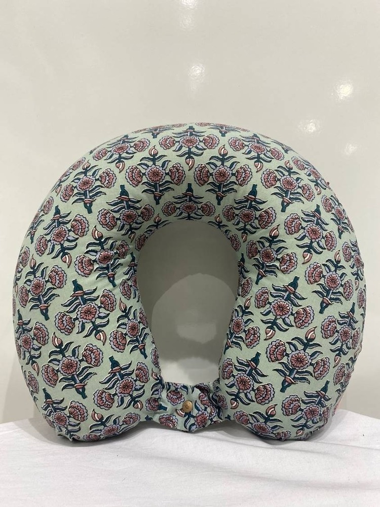 Floral Printed Travel Neck Pillow