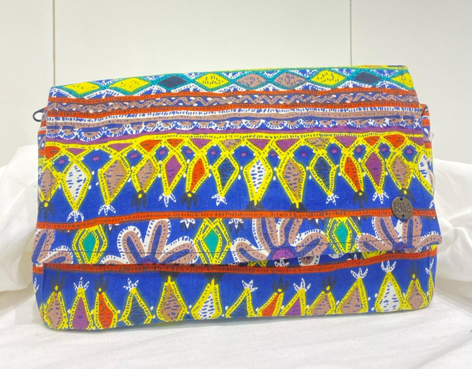 Colorful Printed Travel Pouch