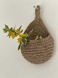Jute Wall Basket
