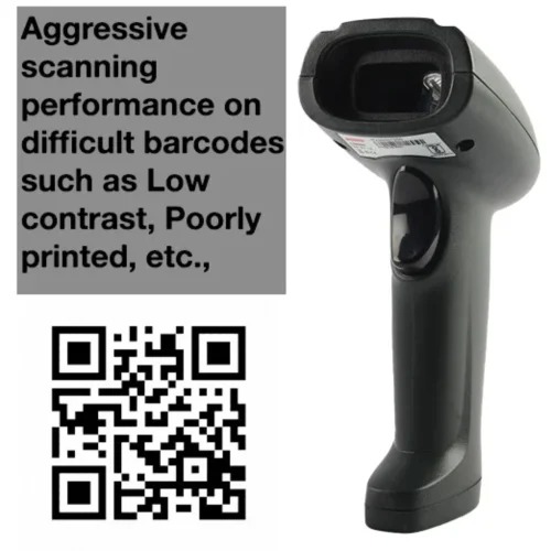 LS500 1D Laser Barcode Scanner