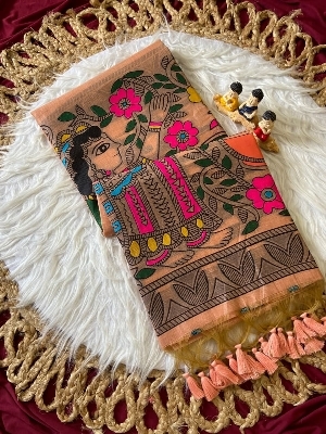 Premium Cotton Saree Manufacturer & Wholesaler | Muga Cotton Resham Woven Designer Sarees