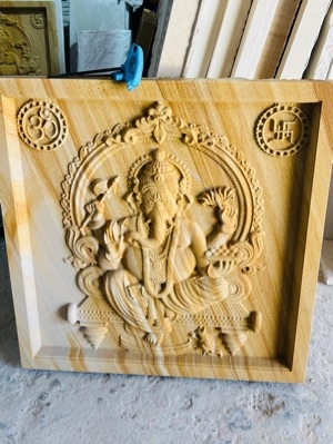 Ganesh Marble Wall Art - Product Type: Model