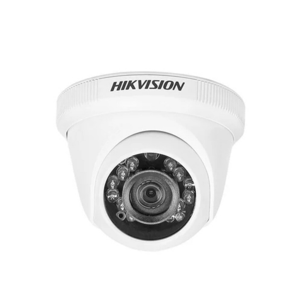 Hikvision Cctv Dome Camera - Abs Material, White Color | 2.4 Mp Ip Outdoor Camera, Weather Proof, Wi-fi Enabled For Safety Purpose