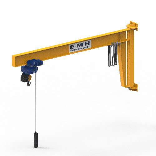 Emh Wall Mounted Crane - Crane Total Weight: Depends On Configuration
