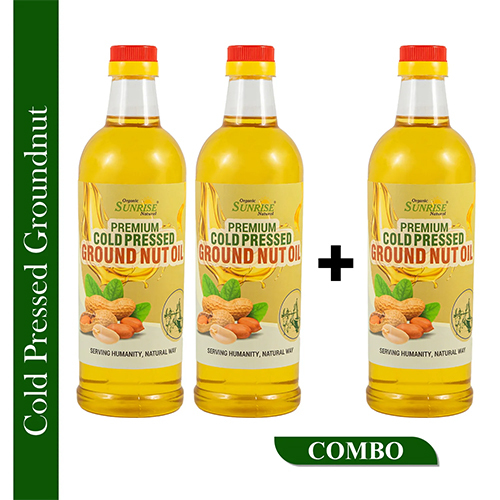 Cold Pressed Groundnut Oil