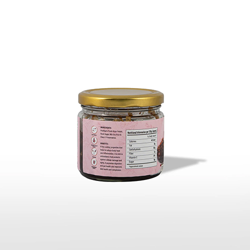 Mix Fruit Gulkand - 1 Kg, Plastic Bags | Mixed Fruit Blend, Cold Extraction, Chocolaty Color, Mild Aroma, 24 Months Shelf Life