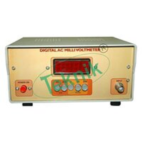 Digital Ac Millivoltmeter - Accuracy: 99.9  %