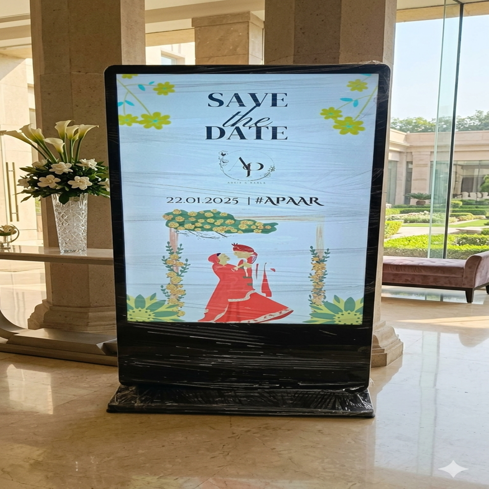 Floor Standing Touch Digital Signage Kiosk (65 inch)
