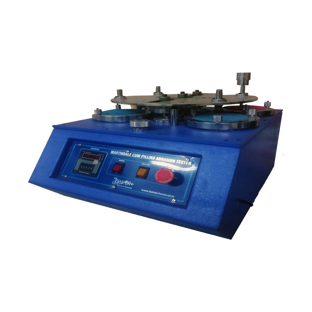 Martindale Abrasion Cum Pilling Tester