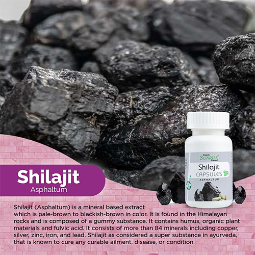 Shilajit Capsules - Age Group: For Adults