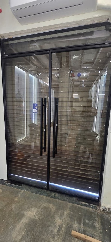 Black Aluminium Door