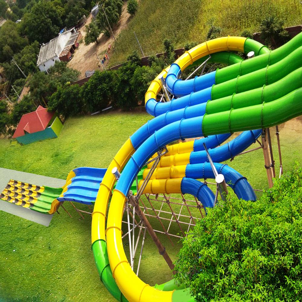 Spider Water Slide - Material: Steel