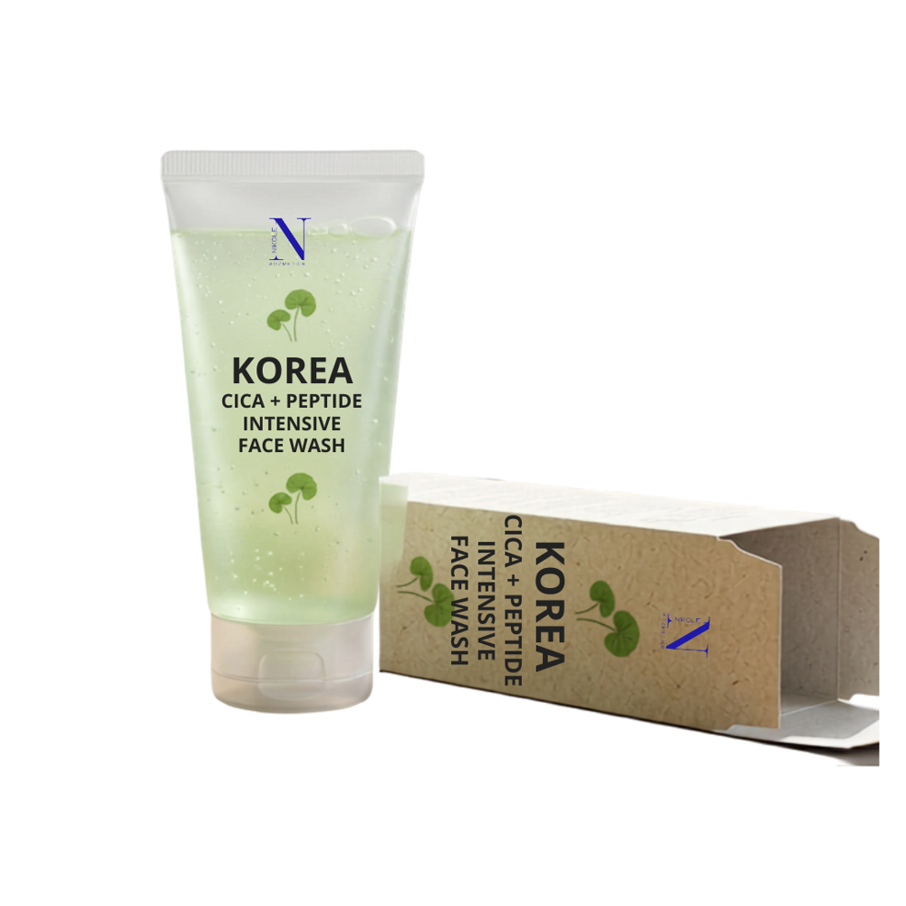 Korea Cica + Peptide Intensive Face Wash - Attributes: Smudge Proof