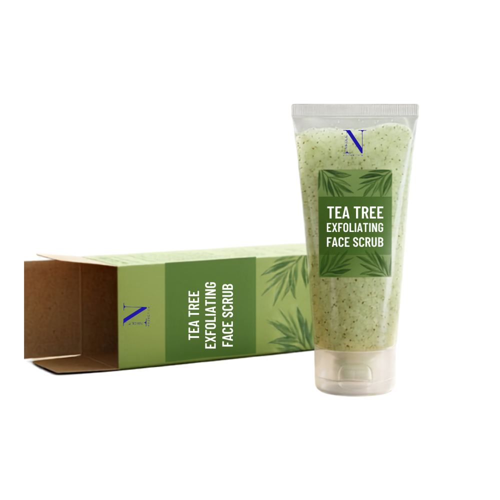 Tea Tree Exfoliating Face Scrub - Attributes: Smudge Proof