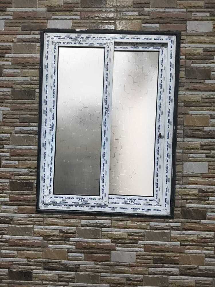 Upvc Sliding Window - Color: White (Frame)