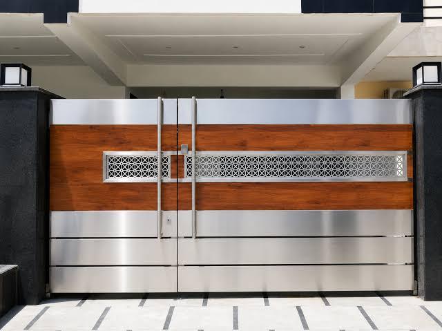 Stainless Steel Main Gate