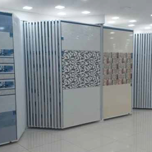 Book Type Tile Display Stand