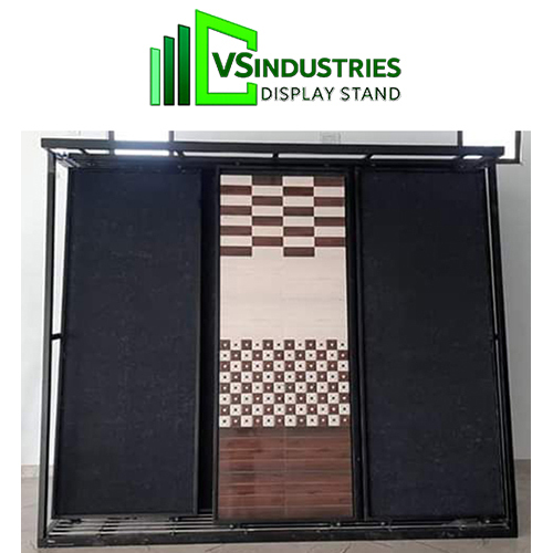 Slop Slider Tiles Display Stand - Assembly: Knockdown