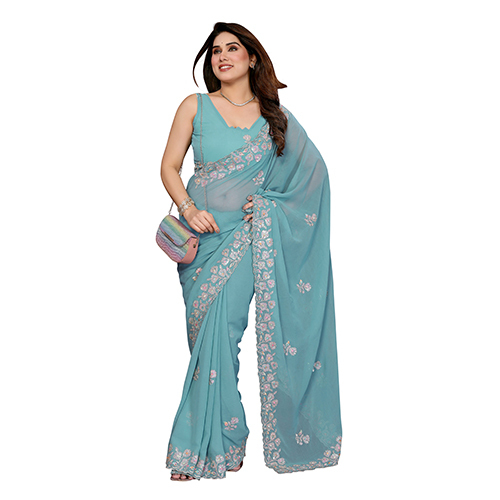 A 65 Designer Fancy Saree