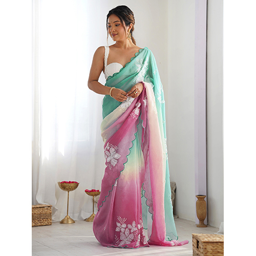 A 75 Designer Fancy Saree