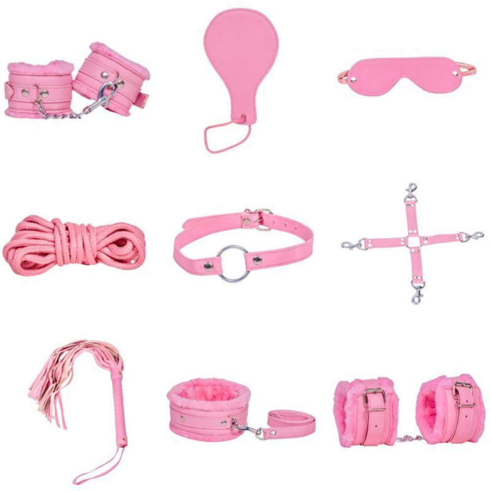 9pcs Bdsm Bondage Restraints Set