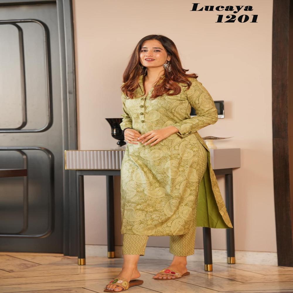 Lucaya 12 Long Kurti - Color: 6 Colour