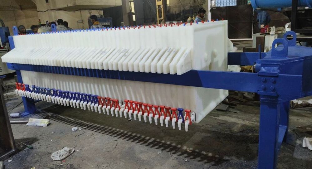 Sludge Removal Filter Press Machine