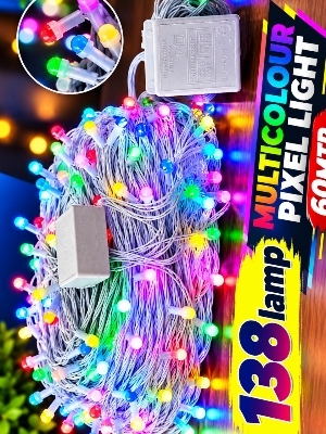 60mtr multicolour pixel light