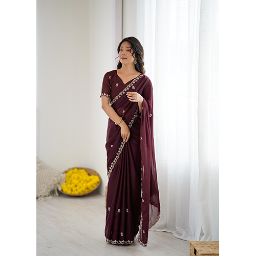 A 86 Butti Designer Fancy Saree