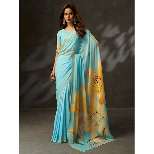 A 91 Designer Fancy Saree