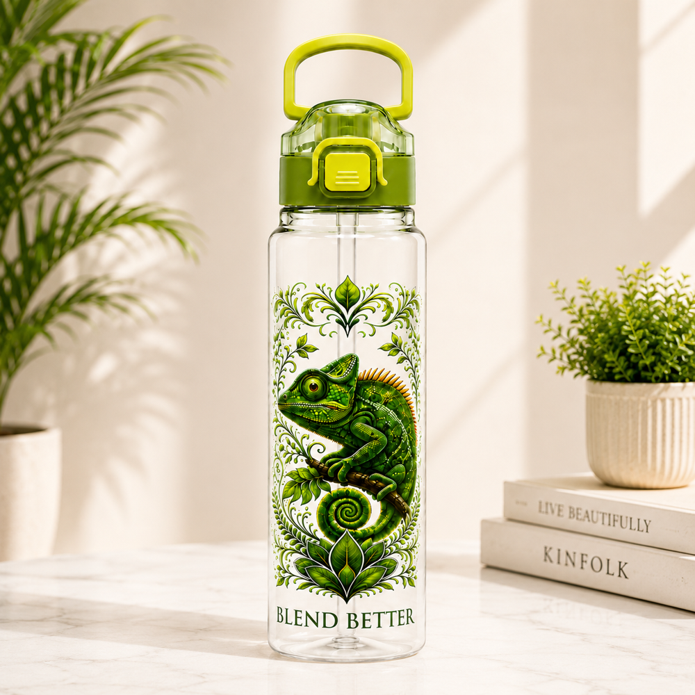 Chameleon Printed Bottle 1000Ml - Application: Hotel