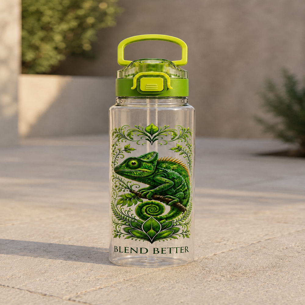 CHAMELEON PRINTED BOTTLE 1000ML